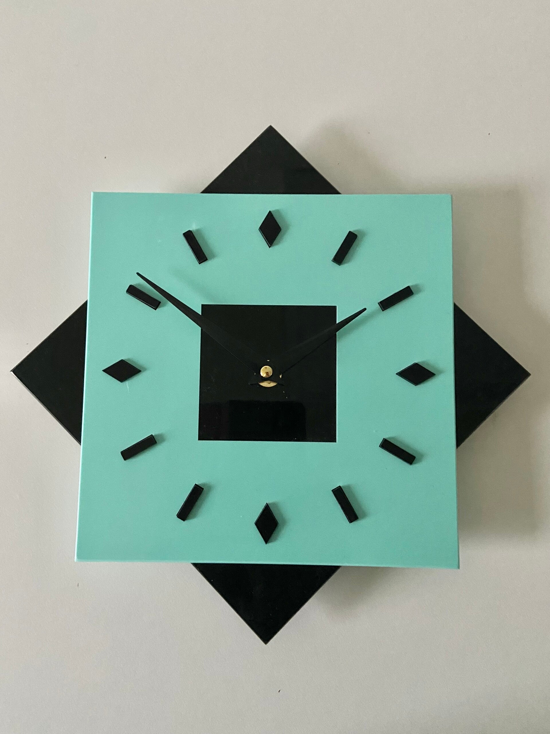 Art Deco Inspired Wall Clock