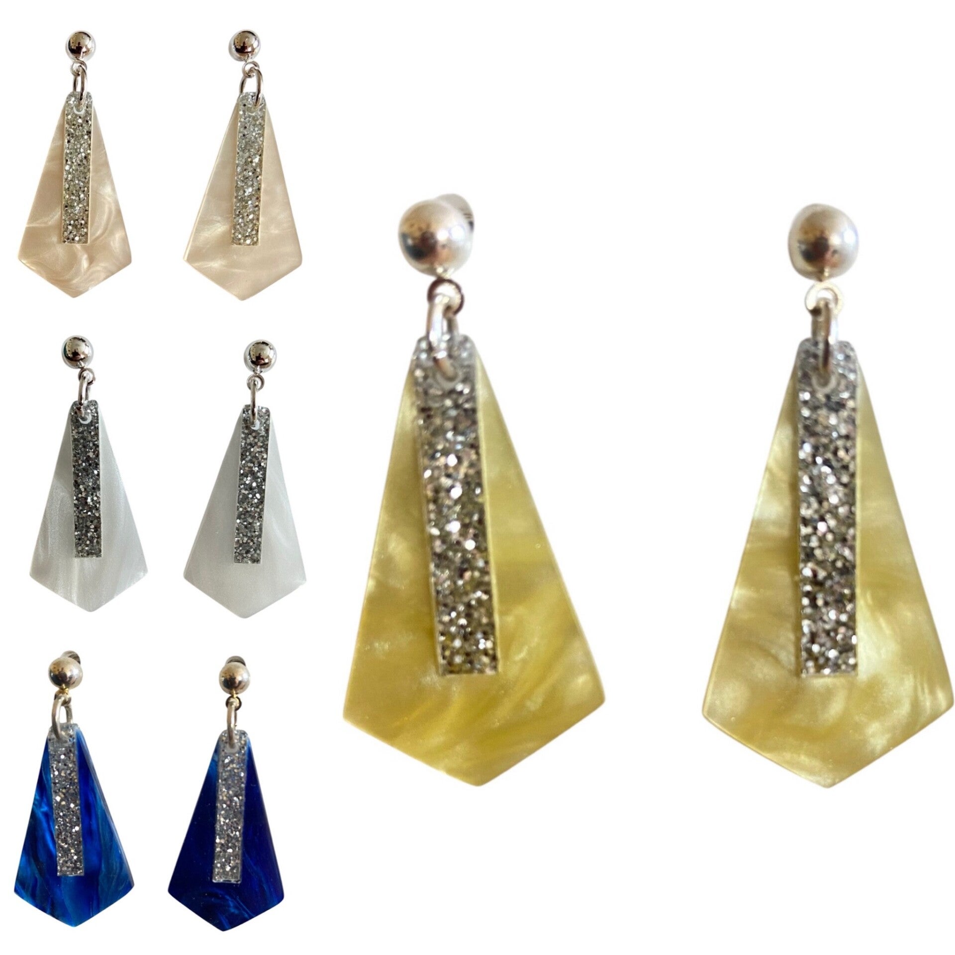 Art Deco style Pearl  & Marble