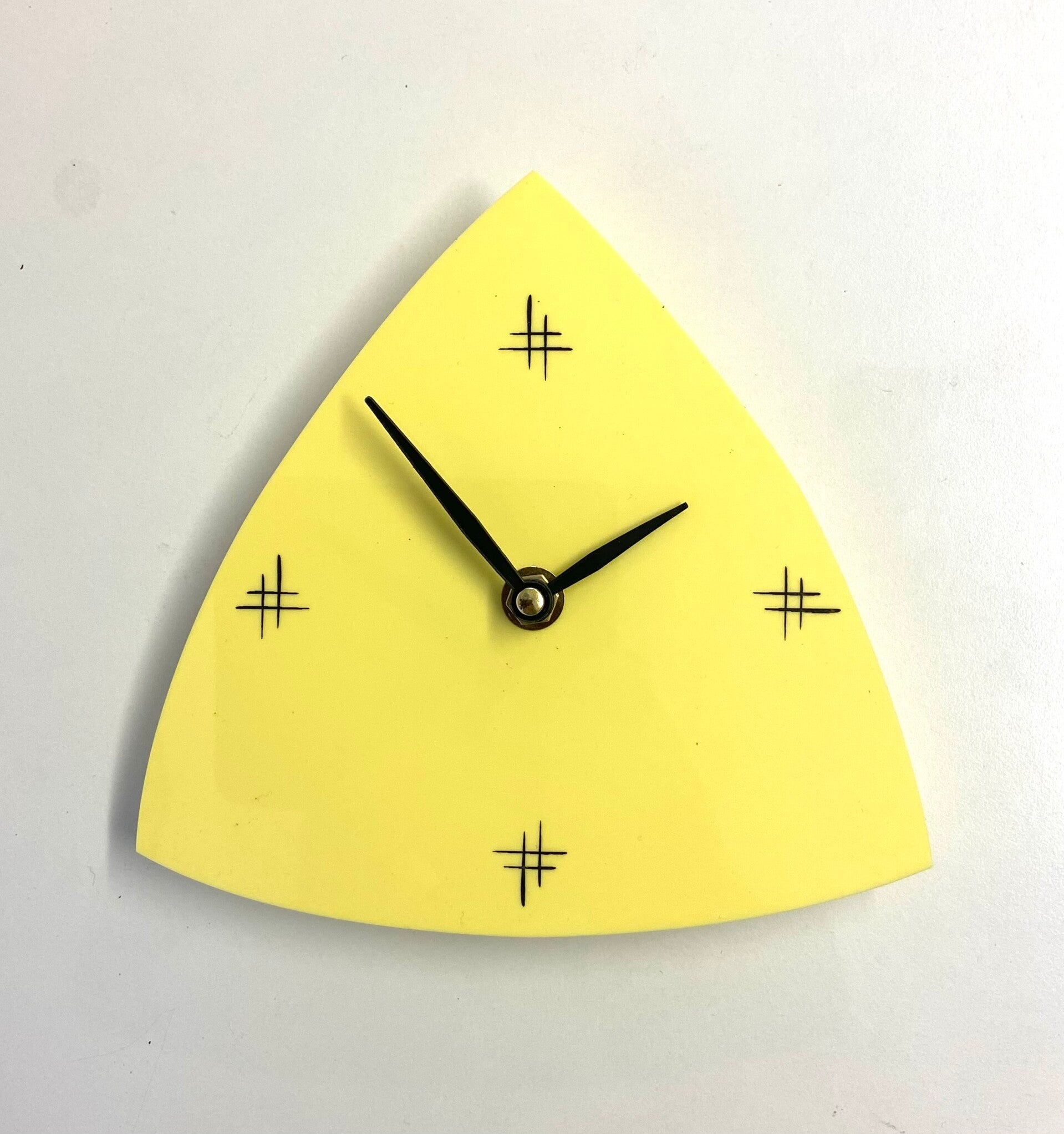 1950’s style Geometric shaped Clock.