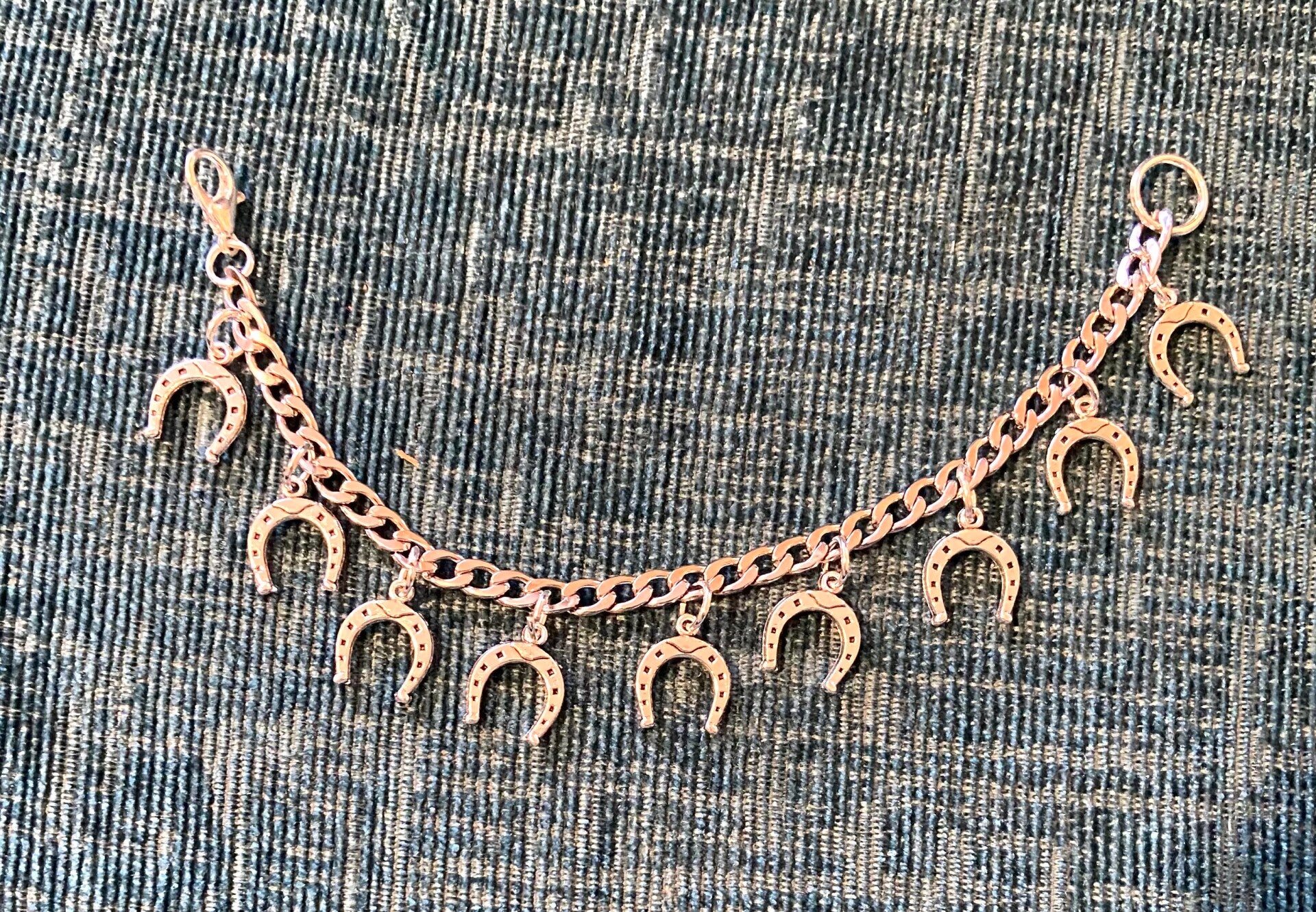 Horse shoe Charm Bracelet