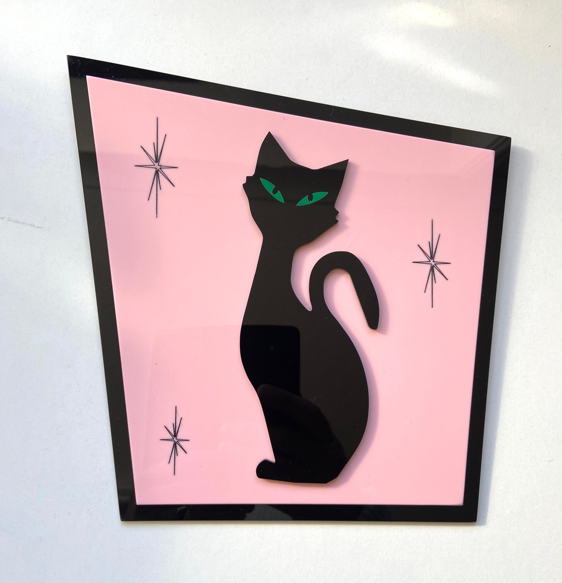 Siamese Cat Silhouette Wall Art