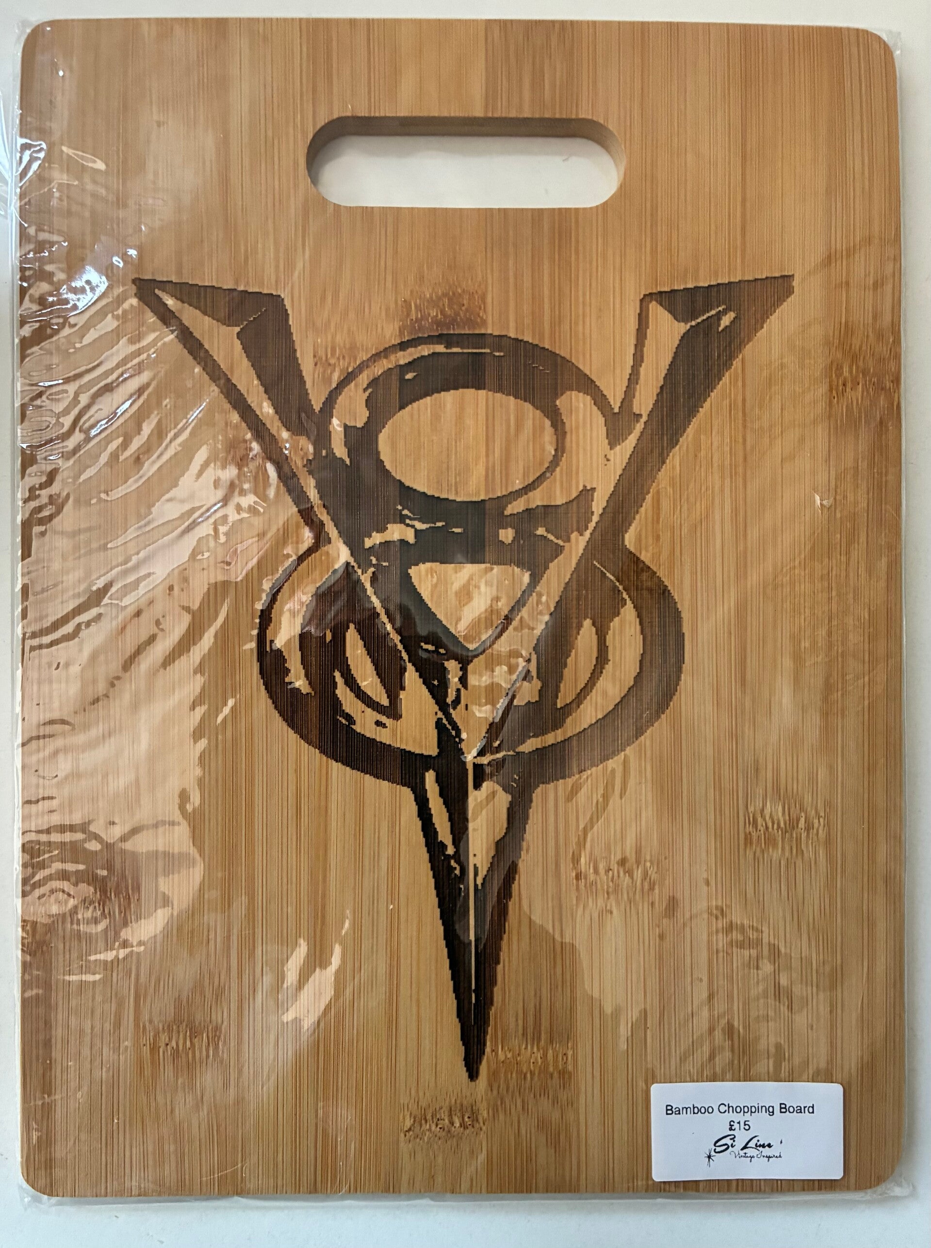 V8 Bamboo Chopping board.