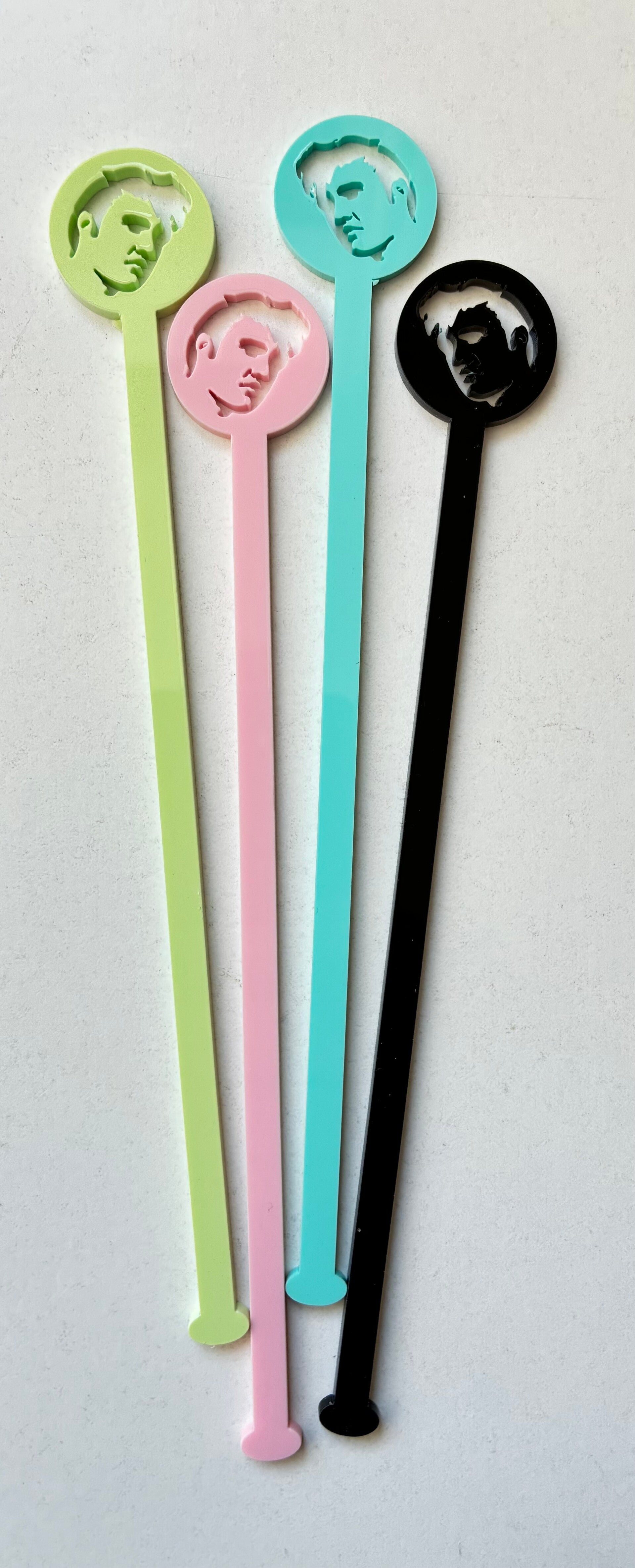 1950’s /retro Elvis Cocktail stirrers.