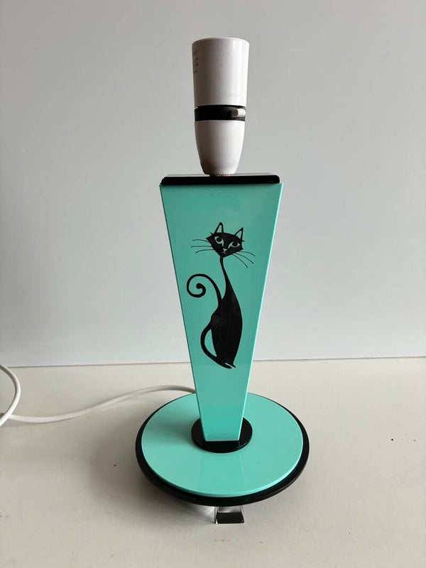 Italian style Lamp base -siamese cat