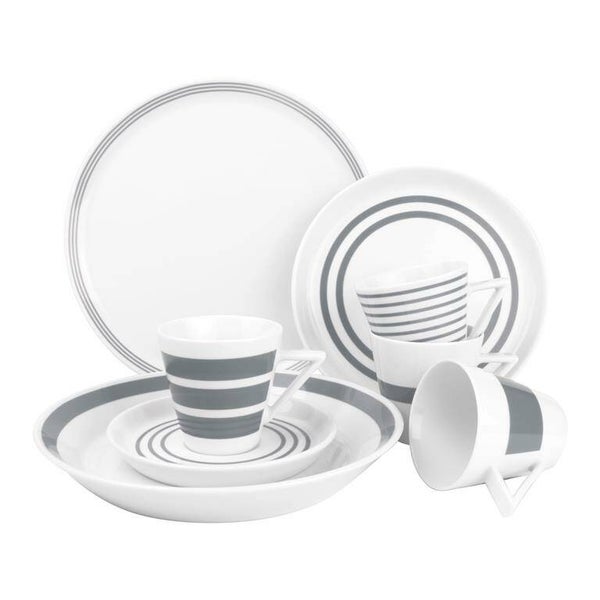 STRIPES (20 dlg) zwart servies