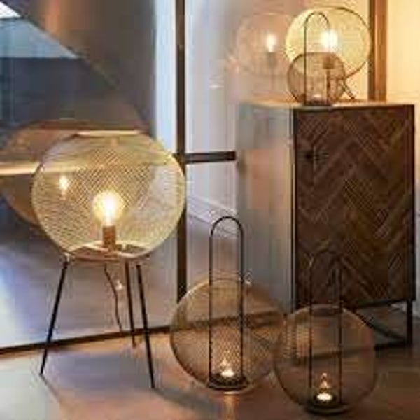 Pure Gold                   lage lamp, 45cm