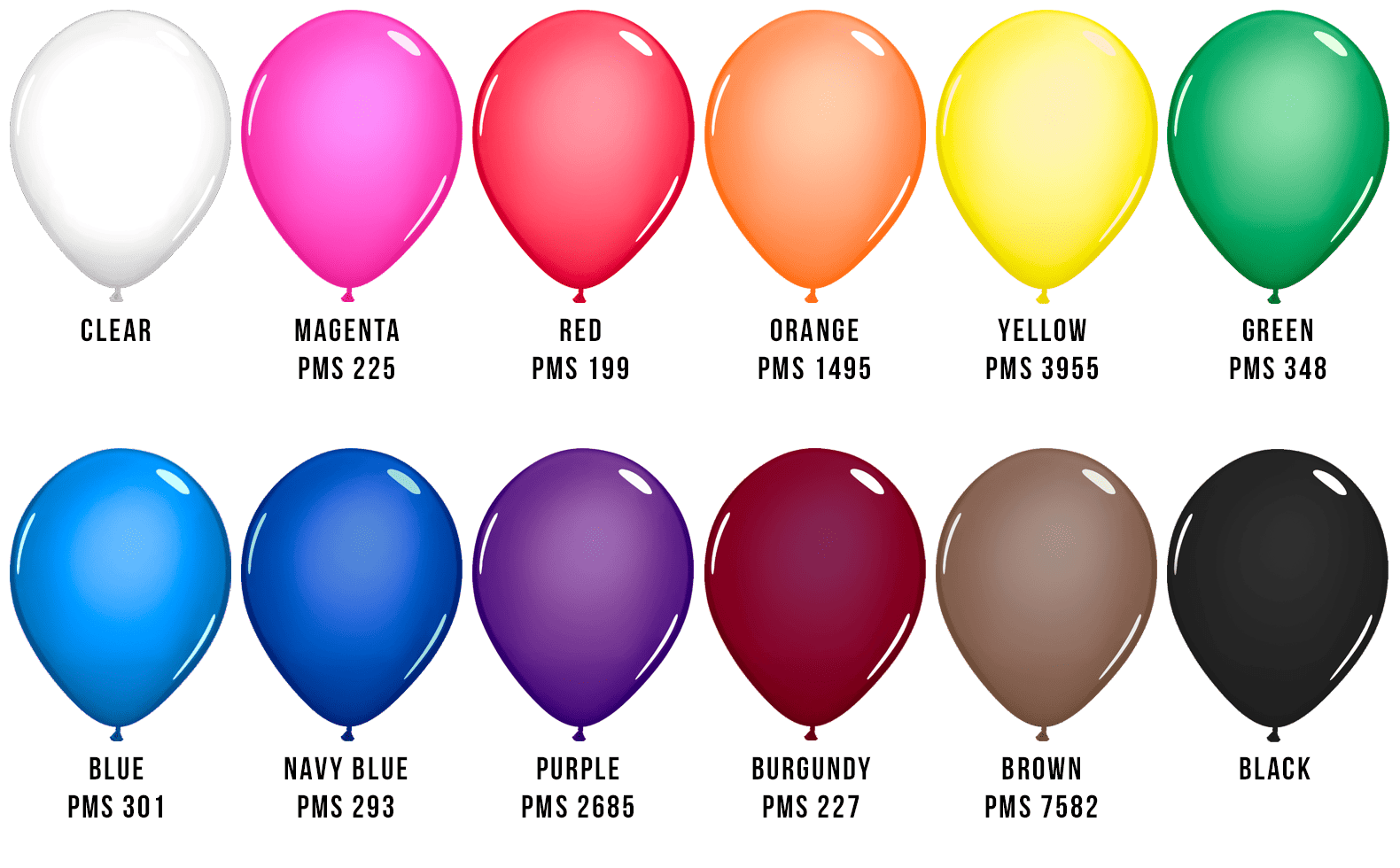 10" Latex Balloons