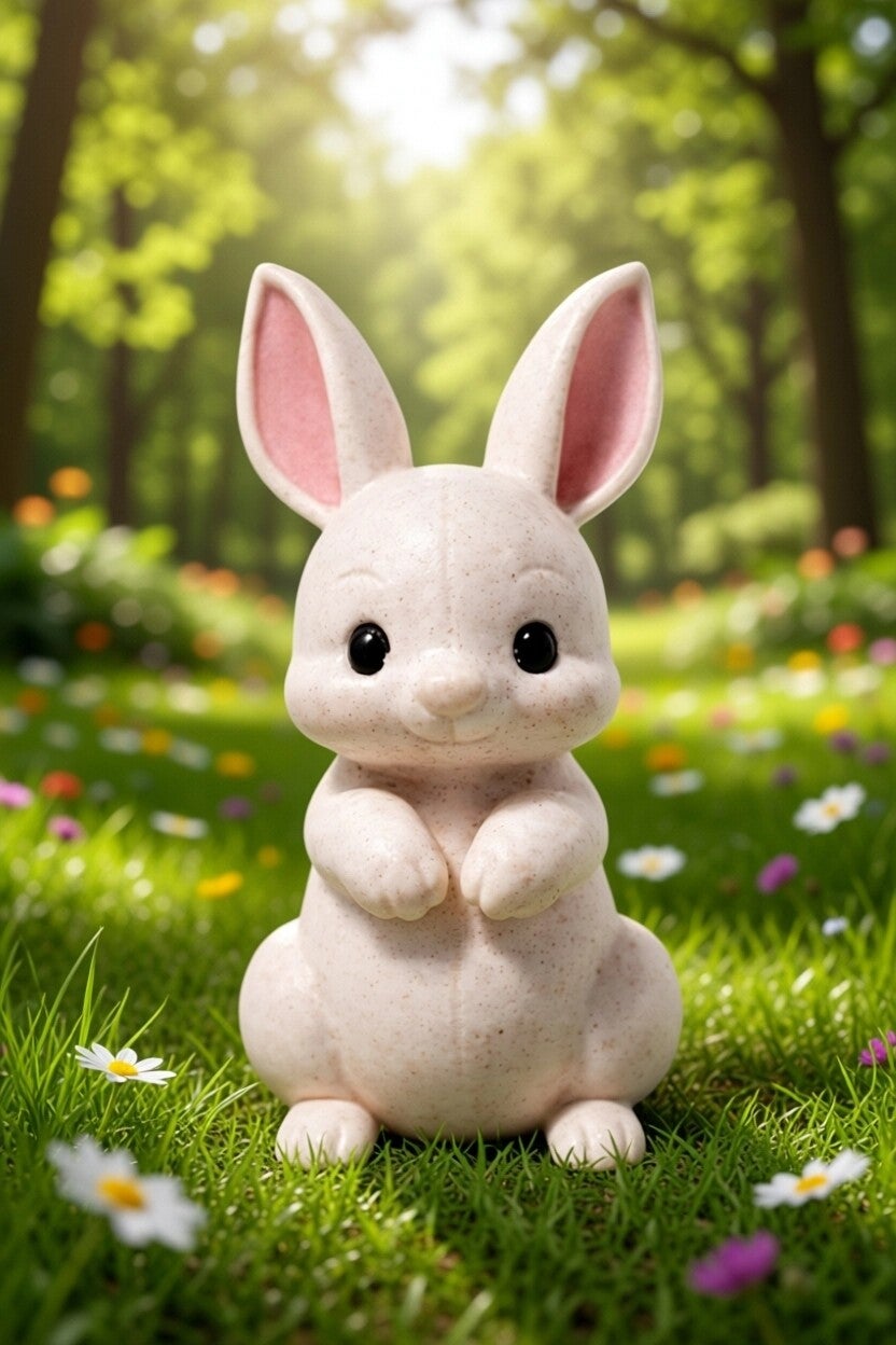 Süßer 3D‑Druck Hase – Frühlingsfigur für Deko & Ostern
