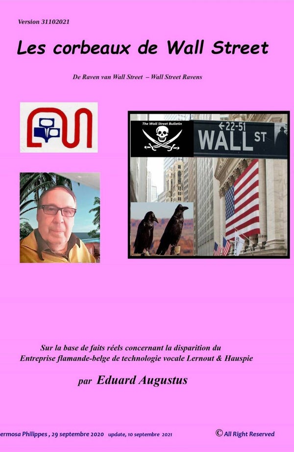 Livre electronique  (E-Book)  Les Corbeaux  de Wall Street.