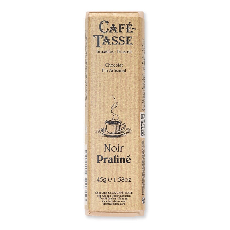 Chocolat Noir fourré Praliné - 45g