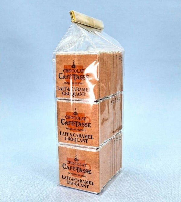 36 napolitains - lait & caramel croquant