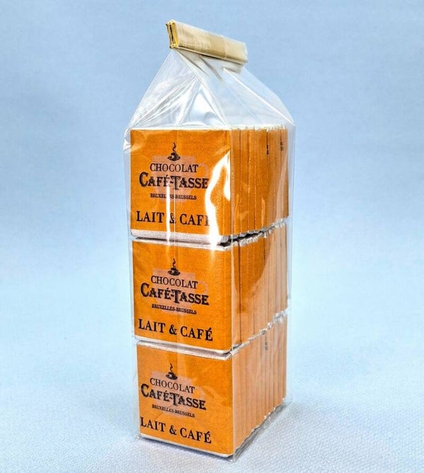 36 napolitains - lait & café