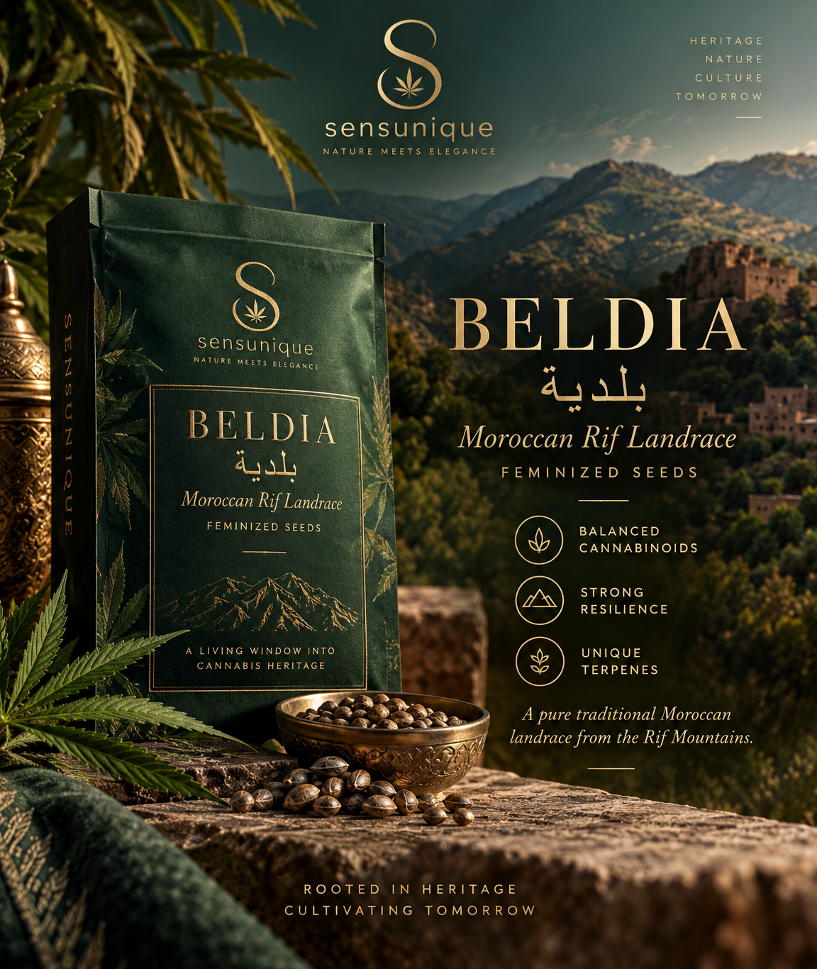 BELDIA Rif Landrace Feminized Seeds