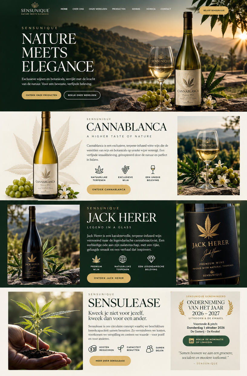 Cannablanca van Sensunique – Wine Botanicals Terpenes
