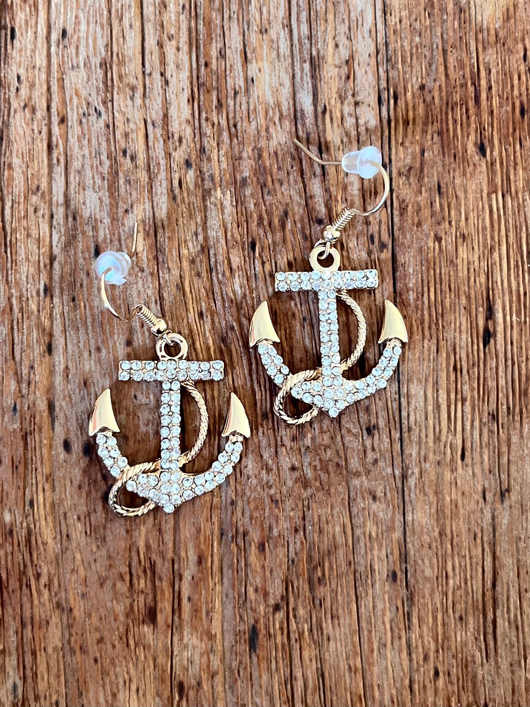 Boucles d’oreilles "Ancres"