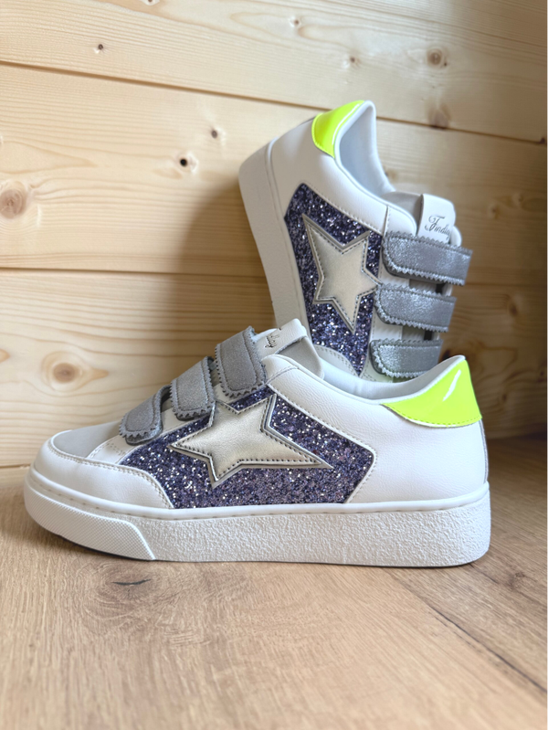 Baskets scratches fluo