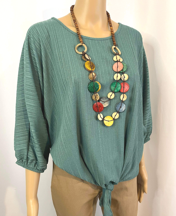 Haut avec collier