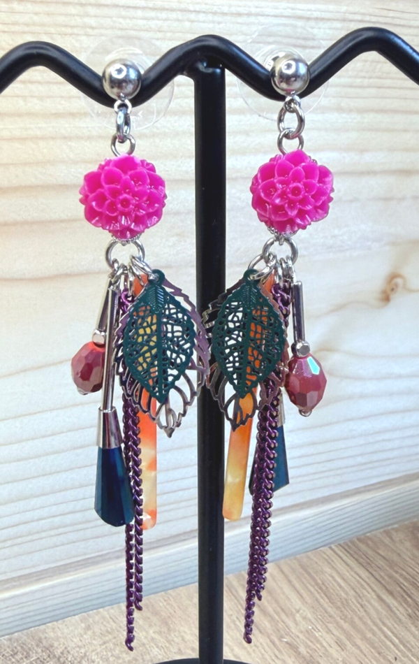 Boucles d'oreilles fantaisie