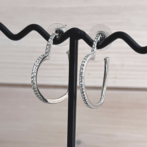 Boucles d'oreilles "coeur"