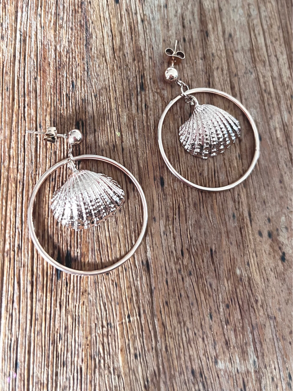 Boucles d’oreilles "Coquillage"