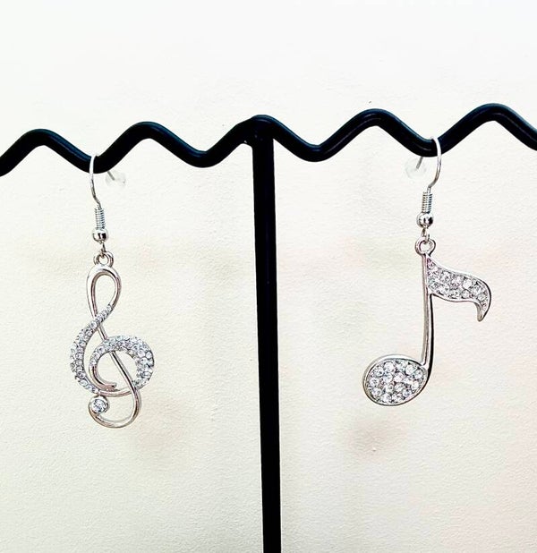 Boucles d’oreilles « Musique »