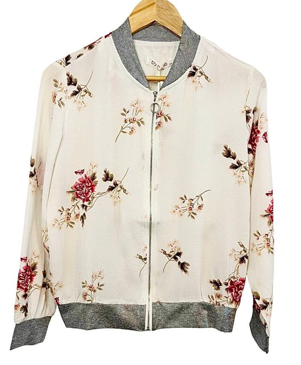 Veste imprimé fleuri