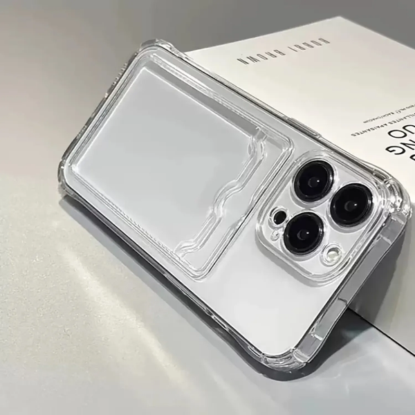 Suitable for iPhone airbag anti drop transparent silicone phone case