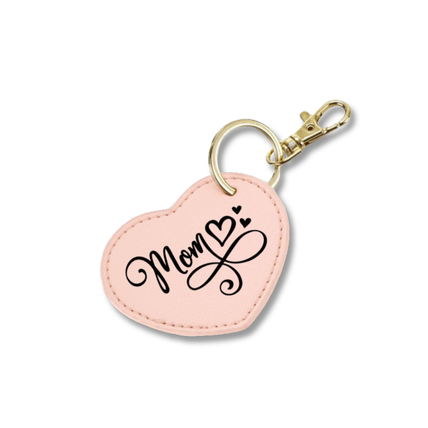 Personalisierter Herz Schlüsselanhänger - Mom ♥