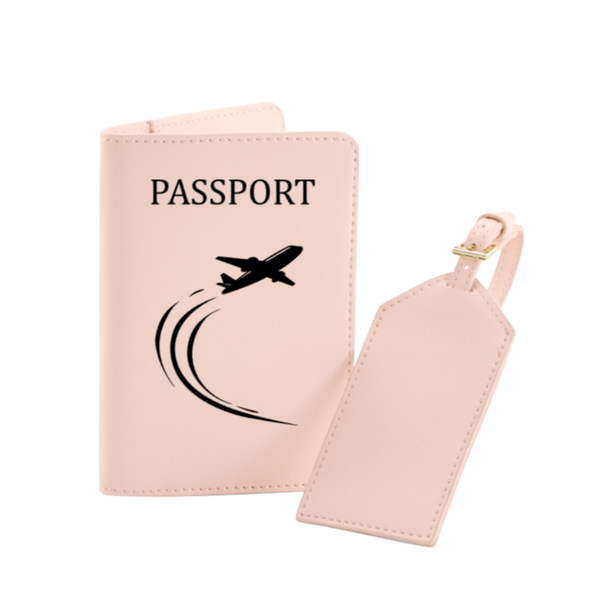 Set Călătorie personalizat - Avion minimalist