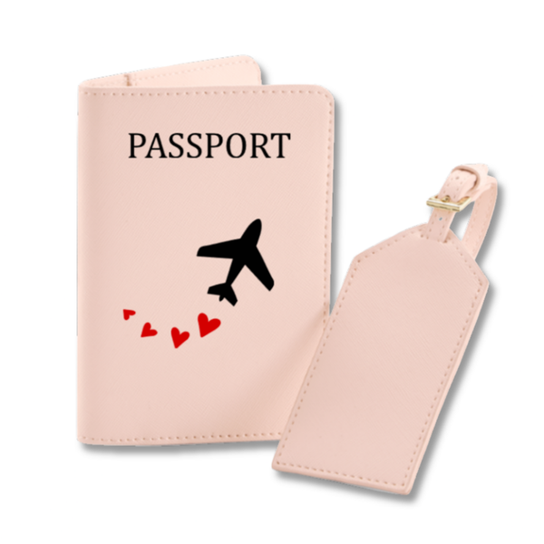 Reisepasshülle + Kofferanhänger 2tlg. 10