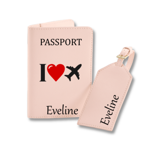 Reisepasshülle + Kofferanhänger 2tlg. 6