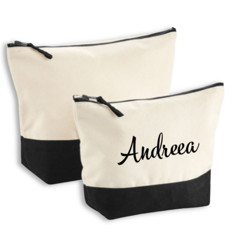 Geantă Canvas Personalizată cu Nume