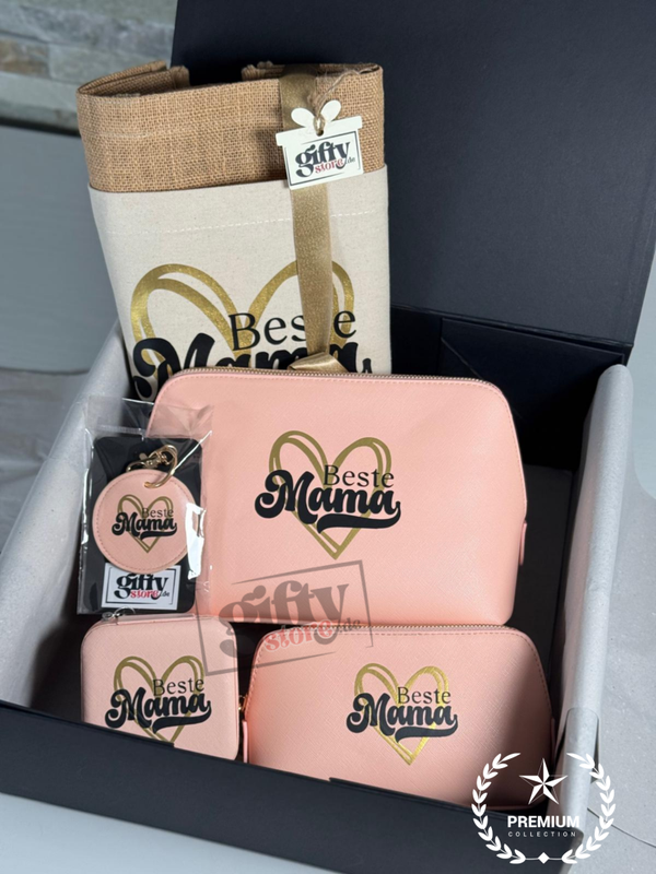 Geschenkset „Beste Mama” – Premium - Bundle zum Muttertag