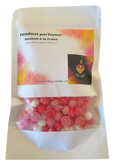 Fondant bonbon à la fraise