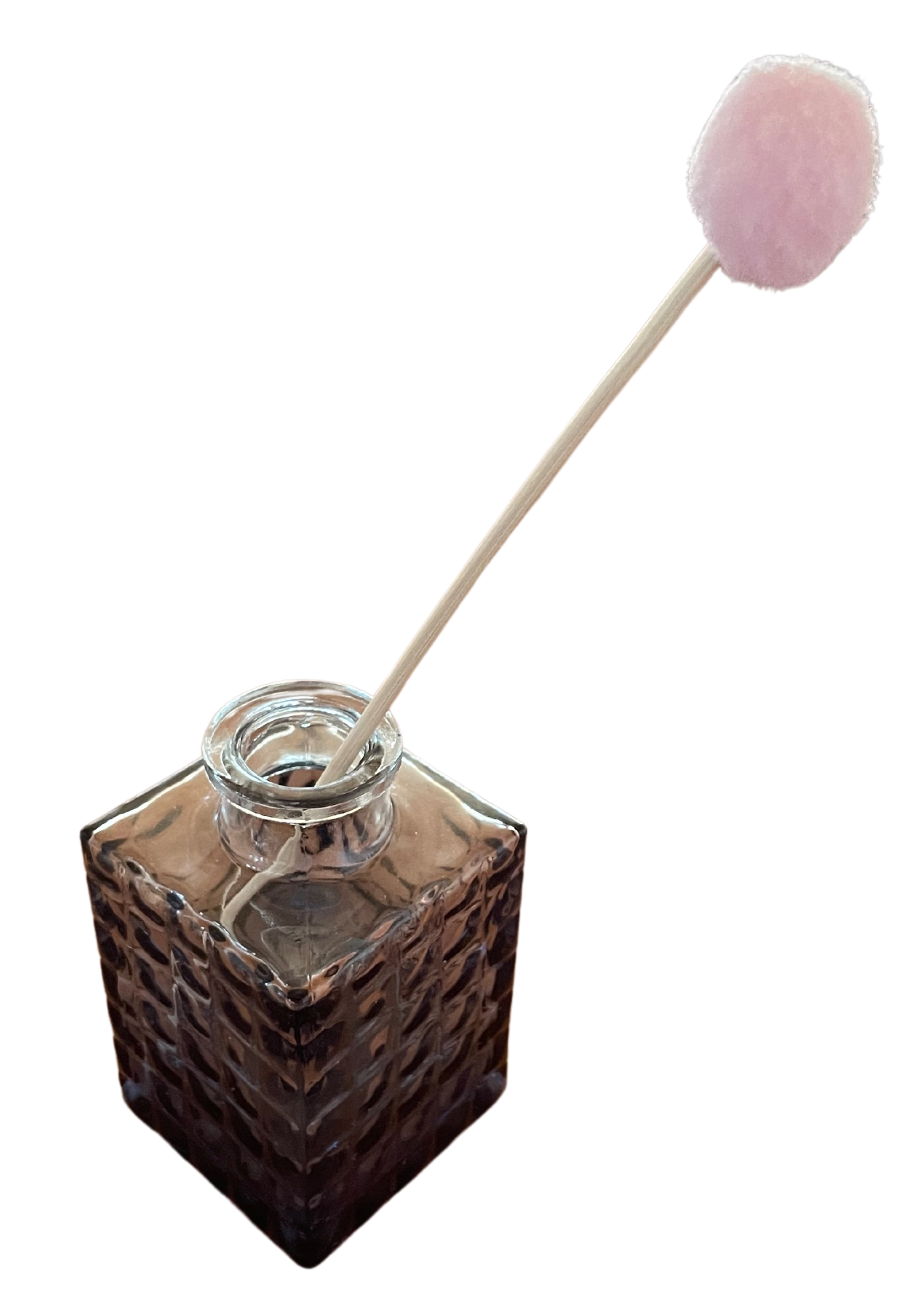 Bâton pompons rose clair