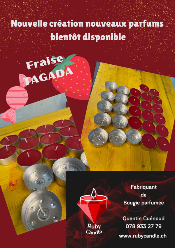 Grand réchaud fraise TAGADA