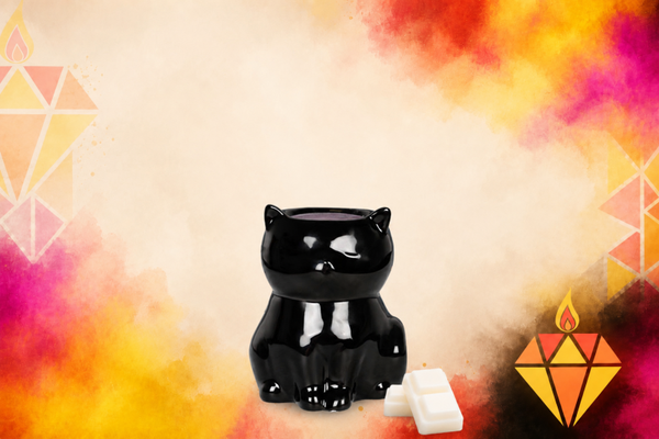 Diffuseur chat noir