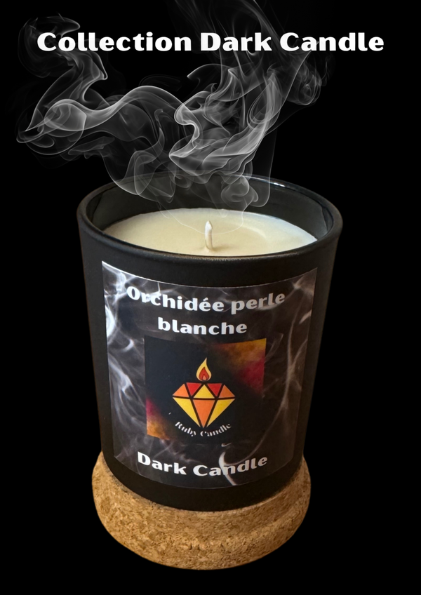 Orchidée perle blanche