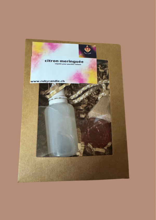 Parfums citron meringuée Diffuseur,  voiture 30ml diffuseur Ruby