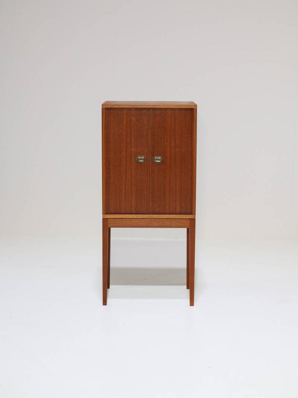 Henning Korch pijp / bar kabinet teak Deens 1960s