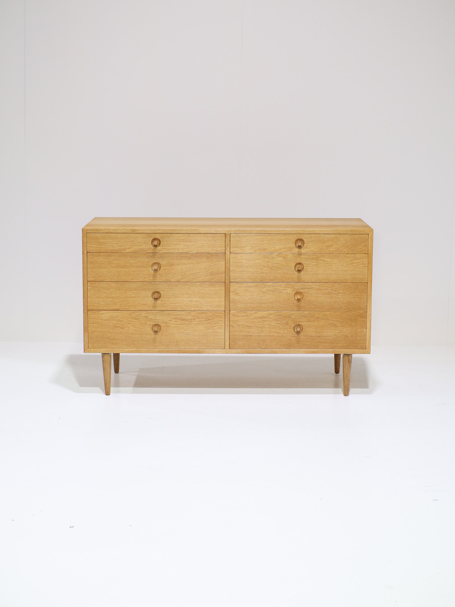 Børge Mogensen dubbele ladekast eiken Deens 1960s