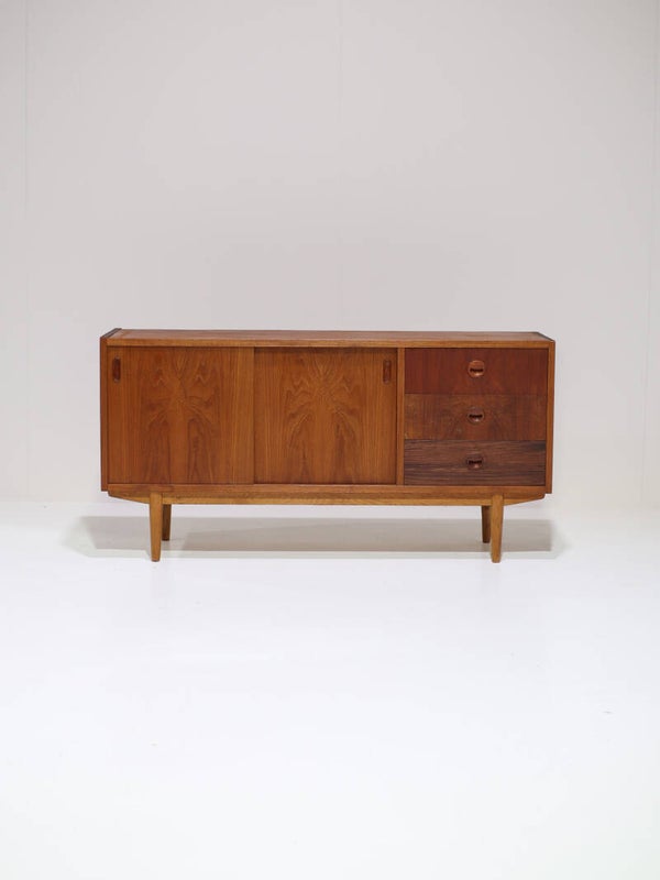 Dressoir sideboard teakhout Deens vintage 1960s