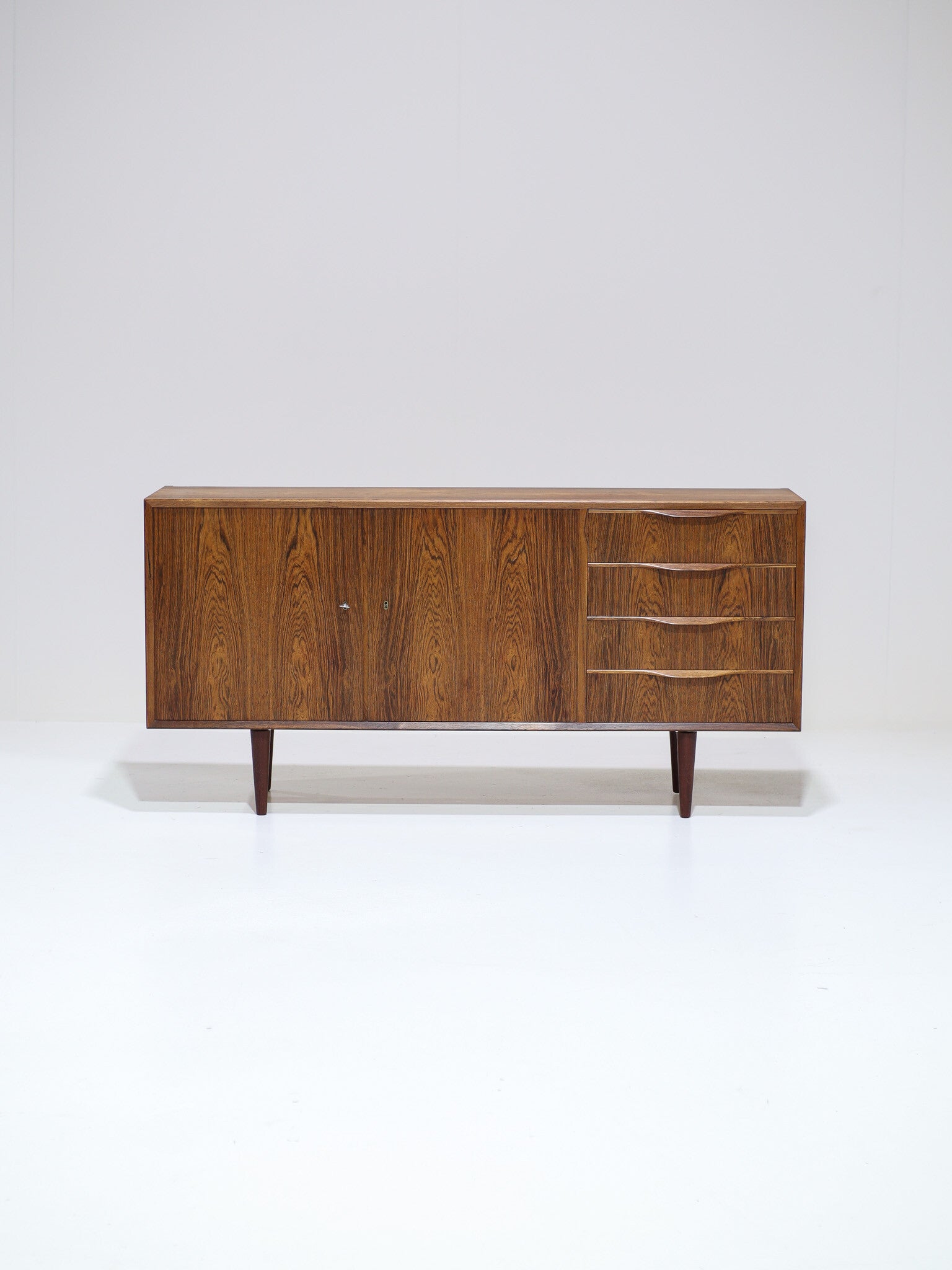 Erling Torvits dressoir palissander Deens tv-meubel
