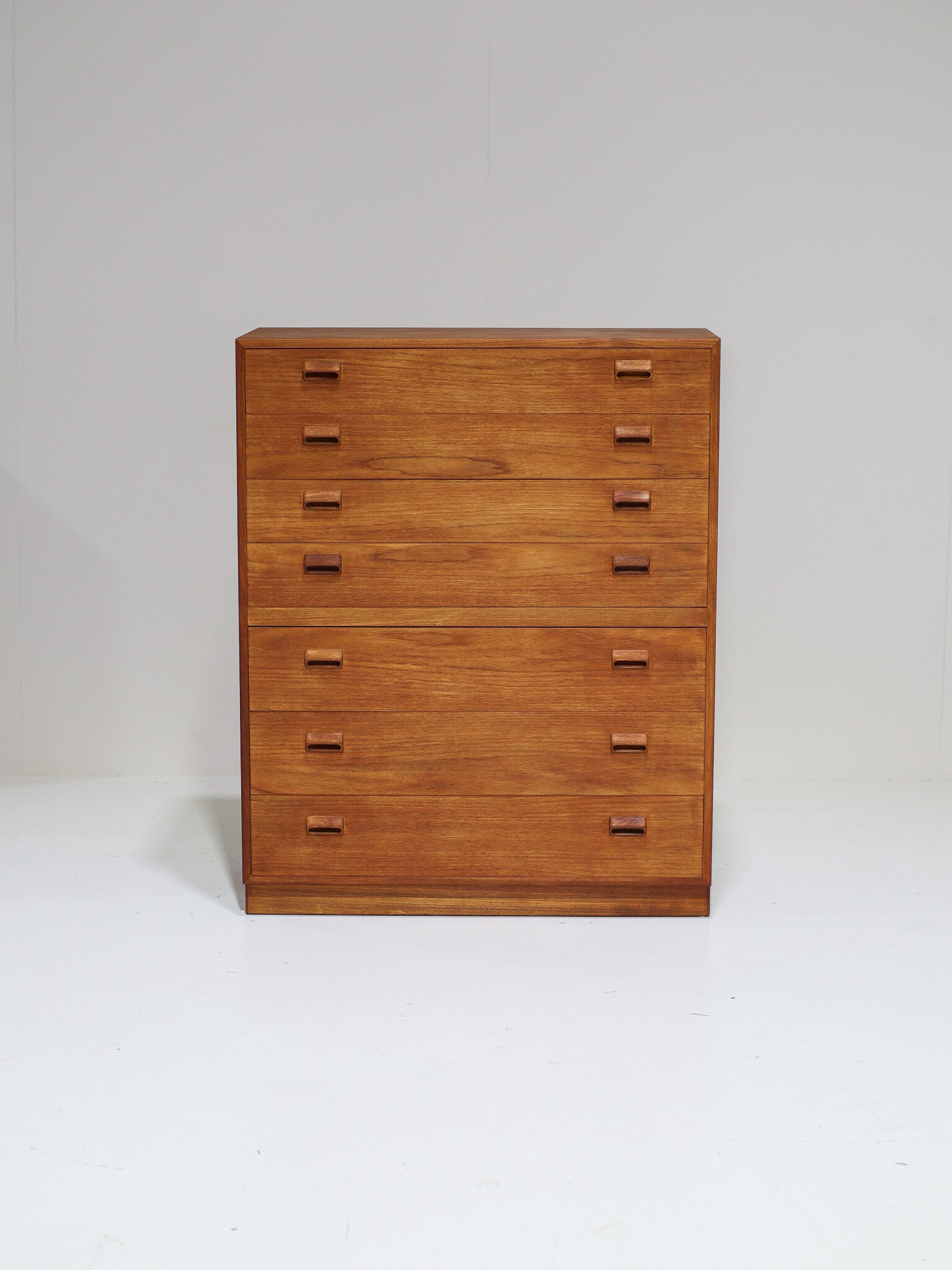 Hoge ladekast Børge Mogensen teak vintage Deens design