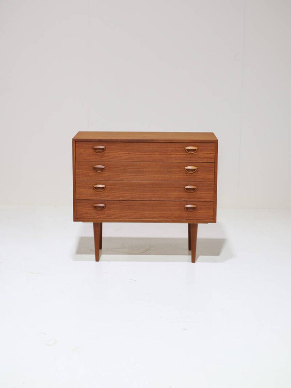 Kai Kristiansen ladekast teak Deens 1960s vintage
