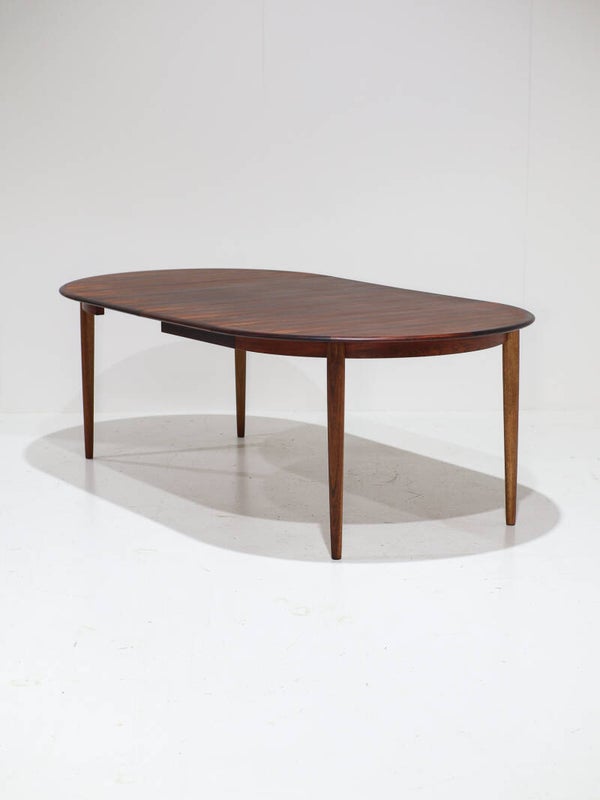 Uitschuifbare eettafel palissander Skovmand & Andersen 1960s