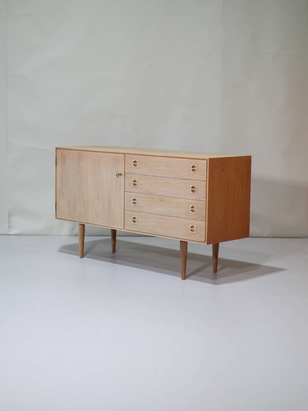 Dressoir eikenhout Deens vintage tv-meubel