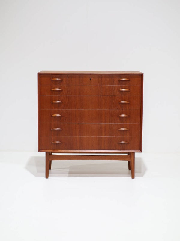 Ladekast Johannes Sorth 314 Nexo teak Deens 1960s