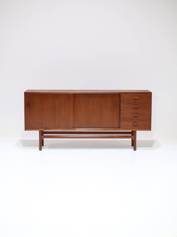 Dressoir tv-meubel Deens vintage teakhout