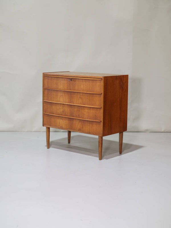 Ladekast eiken Deens jaren '60 vintage